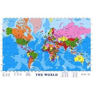  Map of the World Poster
