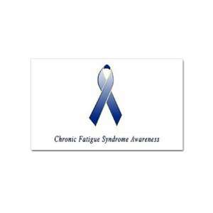  Chronic Fatigue Syndrome Awareness Rectangular Sticker 