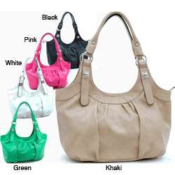 Dasein Faux Leather Hobo Bag  