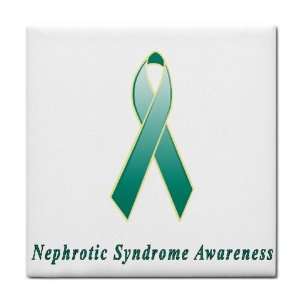 Nephrotic Syndrome Awareness Ribbon Tile Trivet