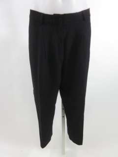 GIORGIO ARMANI Black Pleated Tuxedo Slacks Pants Sz 40  