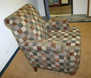 VINTAGE eames era mid century modern mod 60s tub club lounge chair 