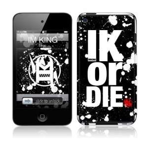   iPod Touch  4th Gen  IM KING  Logo Skin  Players & Accessories
