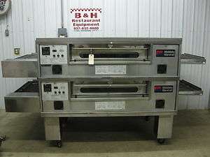   Marshall PS570S Double Stack Gas Conveyor Pizza Oven w/ 32 Belt