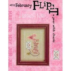  Flip It February (with Charm)   Cross Stitch Pattern Arts 