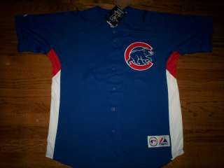 MARLON BYRD CHICAGO CUBS NEW MLB MAJESTIC BP JERSEY  