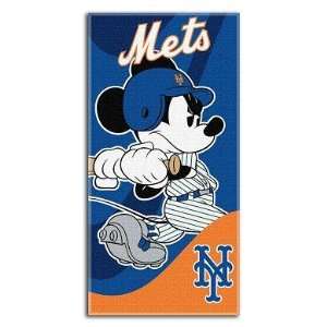 New York Mets 30 x 60 Mickey Beach Towel  Sports 