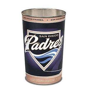  San Diego Padres MLB Tapered Wastebasket (15 Height 