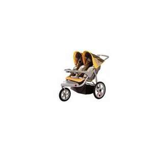  InSTEP Grand Safari Swivel Wheel Double Jogger Baby