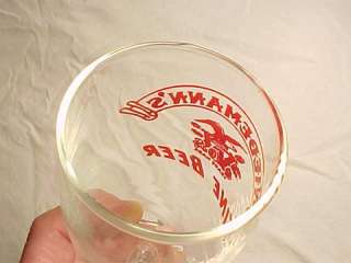WIEDEMANNS FINE BEER ADVERTISING ACL GLASS long gone  