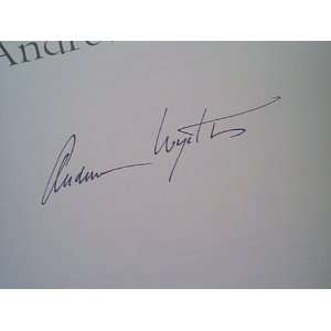  Wyeth, Andrew The Art Of Andrew Wyeth 1973 Book Signed 