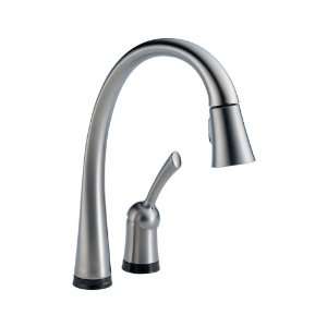 Delta 980T AR DST Arctic Stainless Pilar Single Handle Kitchen Faucet 