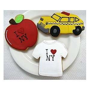 Love NY Decorated Cookies  Grocery & Gourmet Food