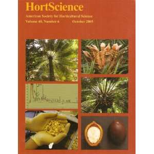  HortScience, American Society for Horticultural Science 