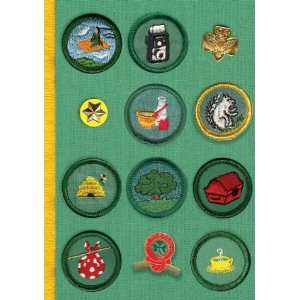  Girl Scouts Vintage Badge Flexi Journal (9781452102382) Girl 