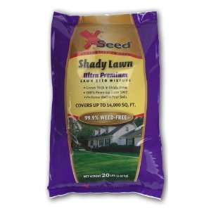 X SEED, INC 20 Lb Ultra Premium Shady Lawn Lawn Seed 