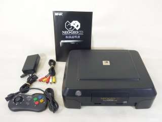 NEO GEO Neogeo CD Front Loading Console Boxed SNK 2301  