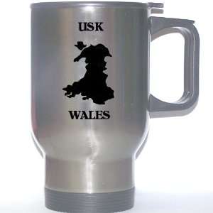 Wales   USK Stainless Steel Mug