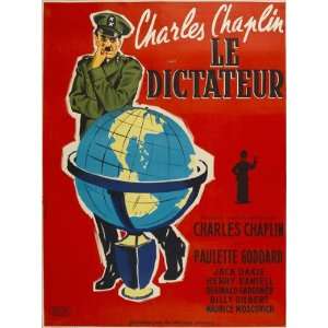  1940 The Great Dictator 27 x 40 inches French Style A Movie 