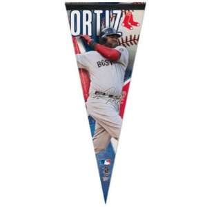   BOSTON RED SOX OFFICIAL LOGO PREMIUM PLAYER PENNANT