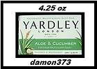 YARDLEY of LONDON***Aloe & Cucumber***Nat​urally Moisturizing Bath 