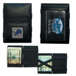  Lions Leather Jacobs Ladder Leather Wallet Sports 