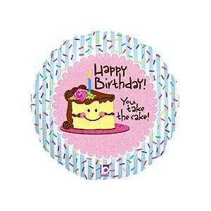  Happy Birthday You Take the Cake 18 Balloon Mylar 