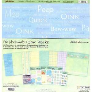    Old MacDonalds Farm Page Kit by TPC Studio Arts, Crafts & Sewing