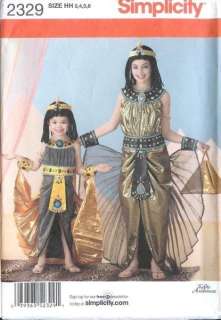 Costume Sewing Pattern Ethnic Egyptian Roman Harem Cleopatra Adult 