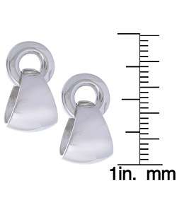 Sterling Silver Mini Door knocker Earrings  
