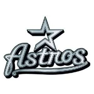  Houston Astros Silver Auto / Truck Emblem Sports 