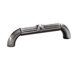   Pewter Versailles Versailles Design Handle Pull With 96mm Center