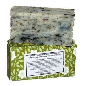  12 Bars of Detox Handmade Natural Soap with Green Clay and 