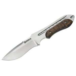   Fixed Blade Knife with Desert Ironwood Handles