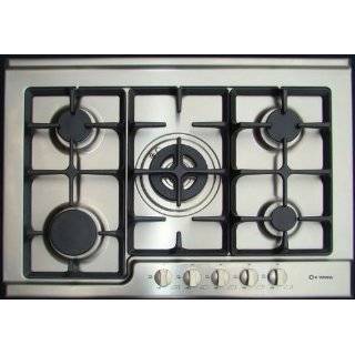 Verona VECTG532FB 30 Gas Cooktop with 5 Sealed Burners, Front 