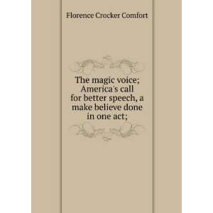  The magic voice; Americas call for better speech, a make 