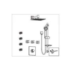   Kit with Volare Straight Lever Handle KIT62 10173.BN