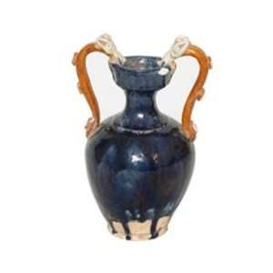  Blue Vase With Handles (For Display Only)   8H