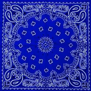  BANDANA PATTERN in ROYAL BLUE #1 Vinyl Decal Sheets 12x12 