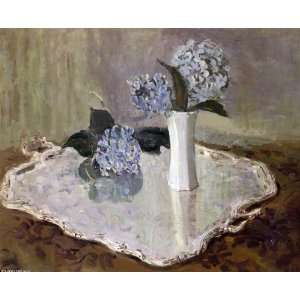   Helleu   24 x 20 inches   Still Life with Hydrangias