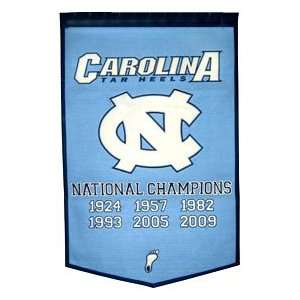 North Carolina Tar Heels UNC NCAA 24 X 36 Dynasty Wool 