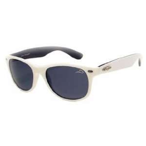  Coyote Sunglasses D 21 / Frame White Lens Gray Sports 