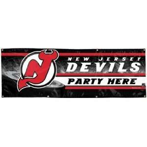  New Jersey Devils 2x6 Vinyl Banner