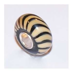  ZiZi Jewelry 102021 Tiger Glass Bead 