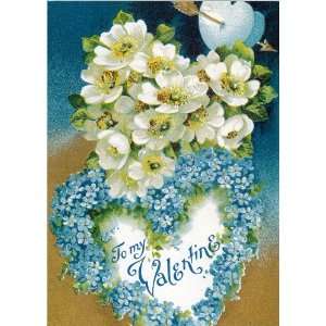   Flowers for your Valentines Day Vintage Greeting Cards School Package