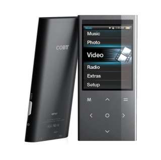 Coby MP767 4GB Touchpad  Player MP7674GB Black New 716829776711 