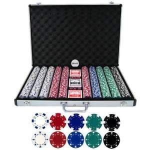  jpcommerce 1000 piece 11.5g Poker Chip Set Classic Poker 