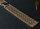 NOS 5/8 Kestenmade Gold Rice Beads Vintage Watch Band
