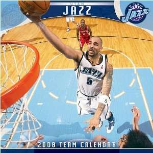  Utah Jazz 2008 Wall Calendar