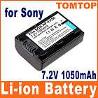 1050mah 7 2v li ion battery for sony np fh50 digital ca $ 7 90 time 